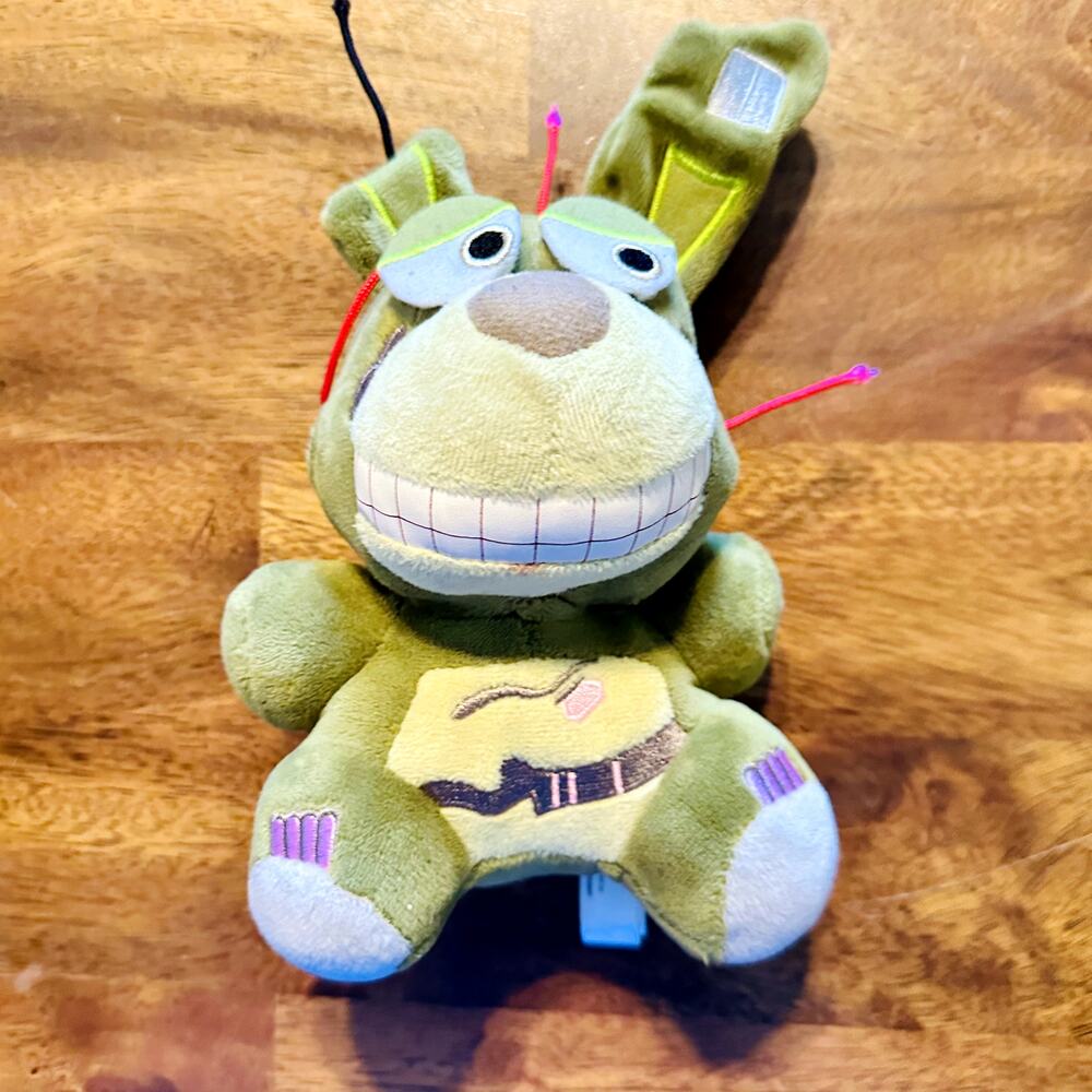 Five Nights at Freddy's 2016 Springtrap Plush 8" Stuffed Animal FNAF Green